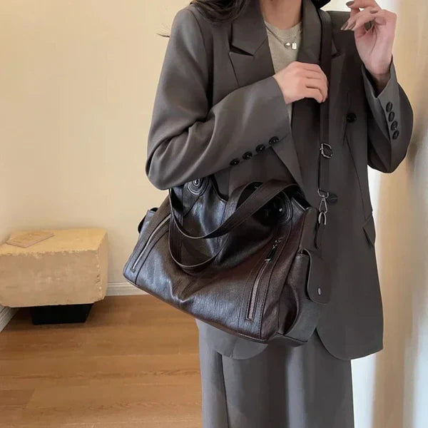 Lucie - Elegant Soft Compartment Women's Handbag